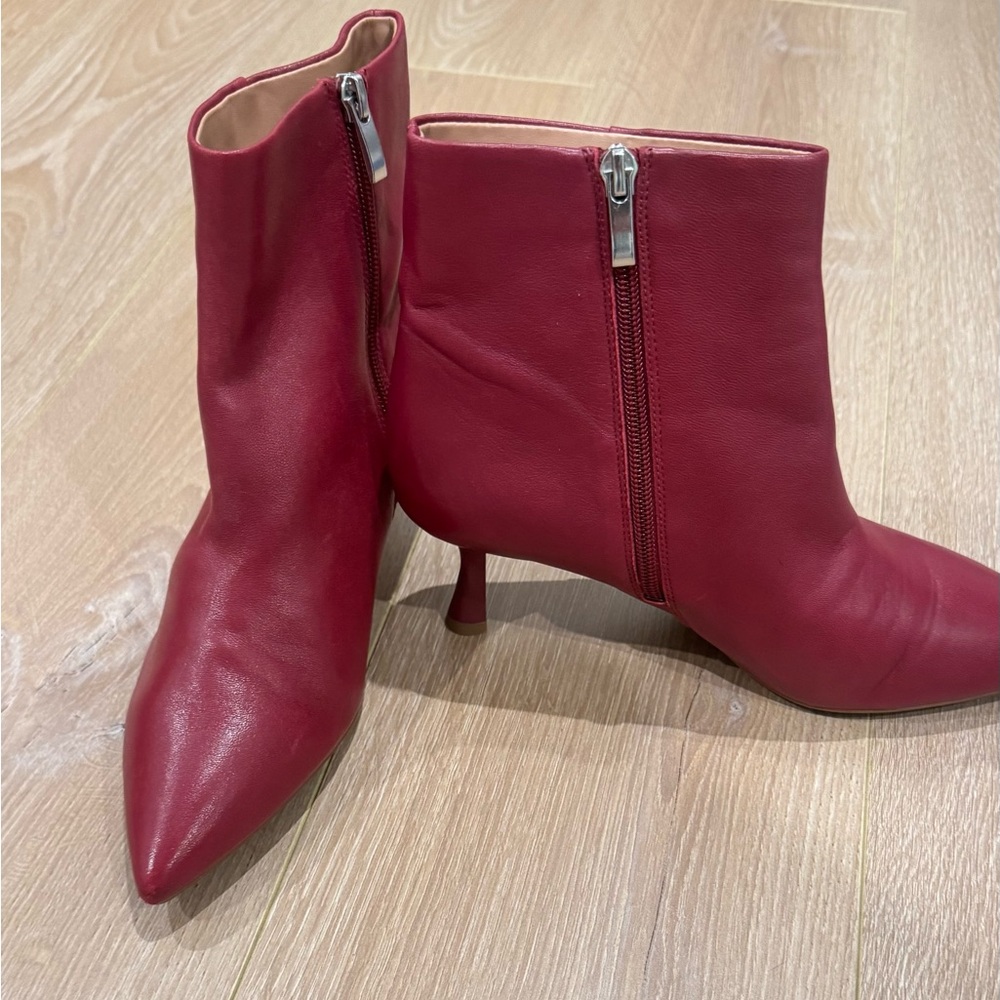 Nordstrom Red Heeled Boots